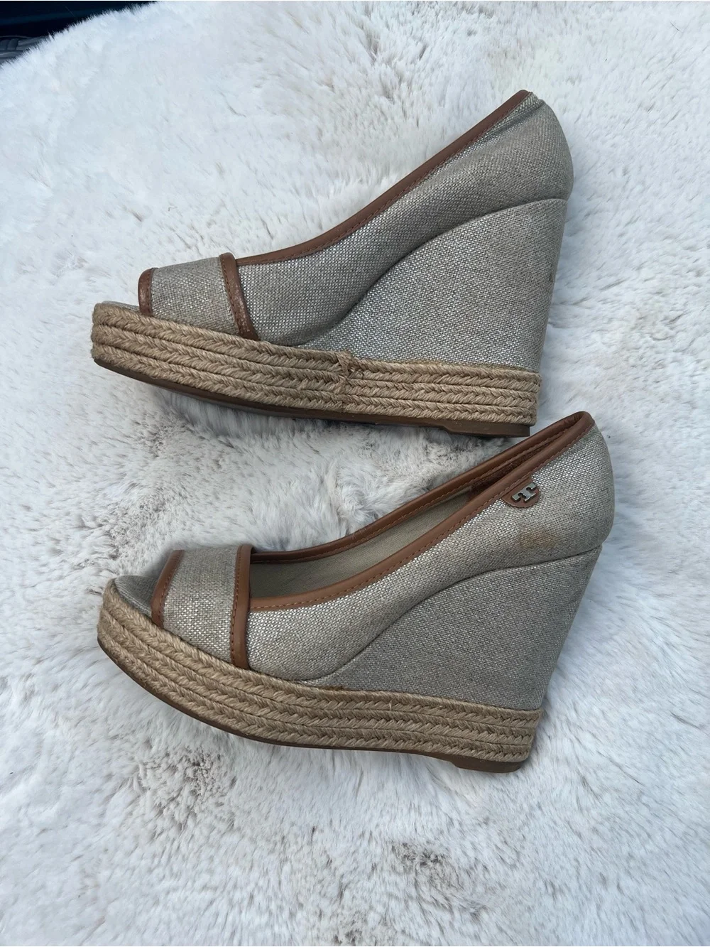 *Like New* Tory Burch Majorca Wedge Espadrille